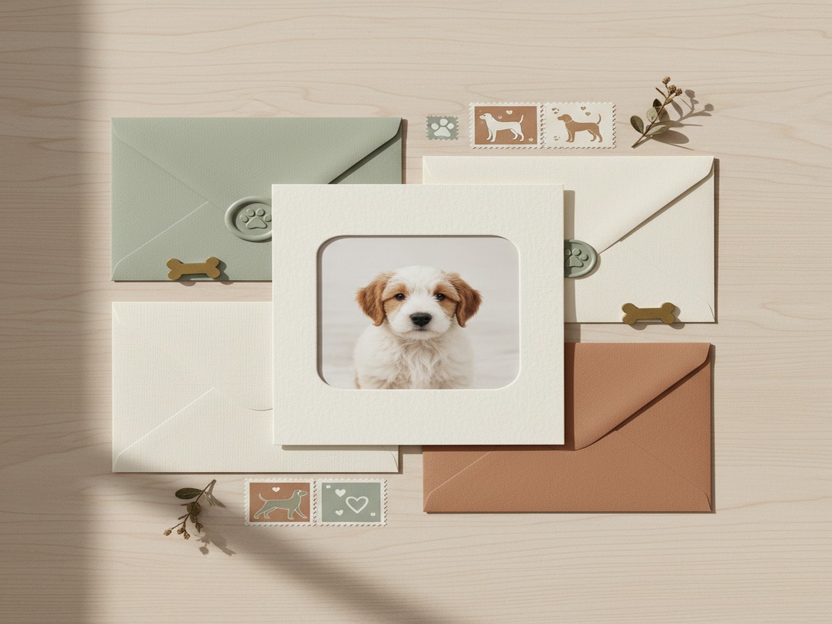 New Pet Announcement — personalized pet keepsake preview