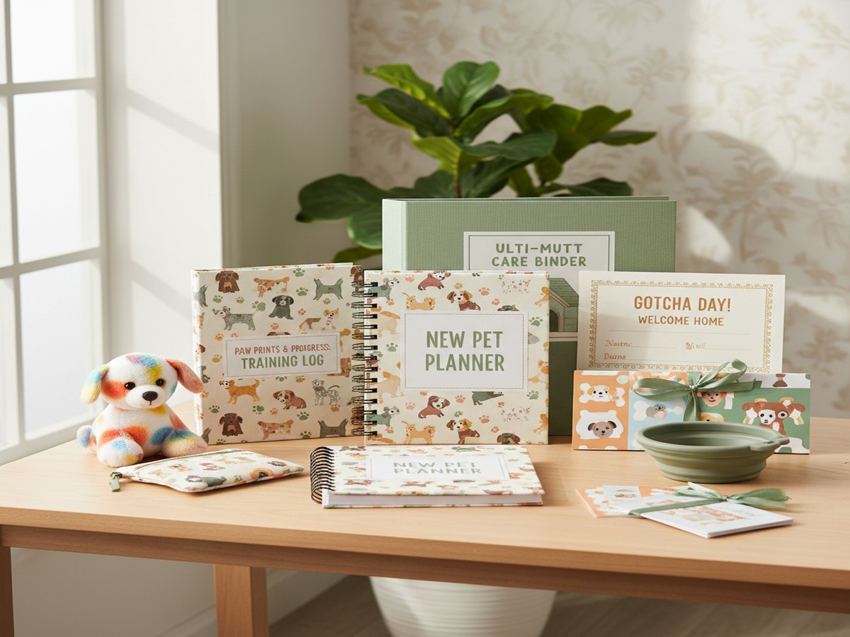 New Pet Starter Bundle — personalized pet keepsake preview