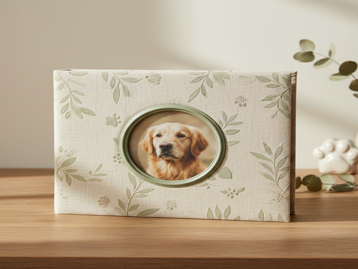 Pet Memorial Photo Book — personalized pet keepsake preview