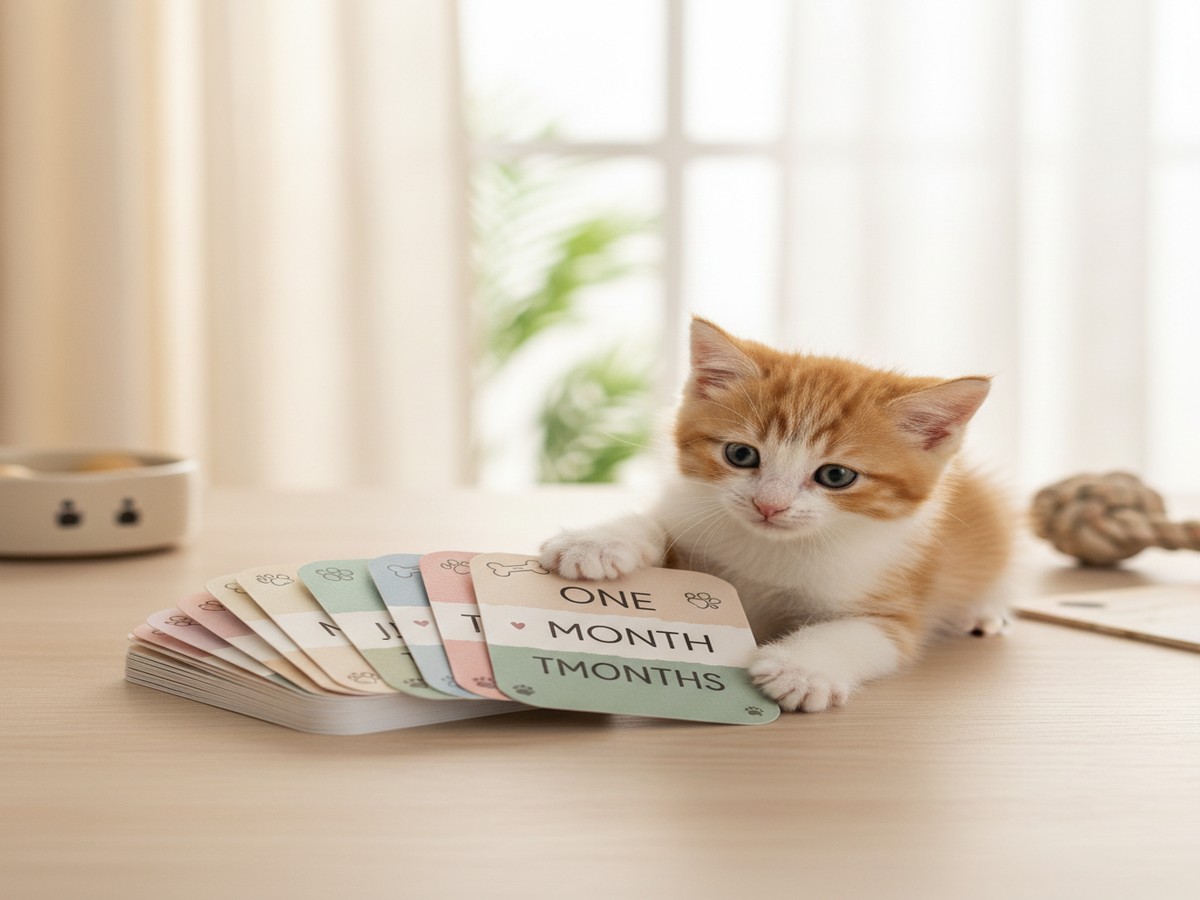 Pet Milestone Cards