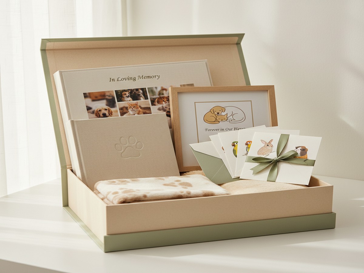 Premium Comfort Bundle — personalized pet keepsake preview