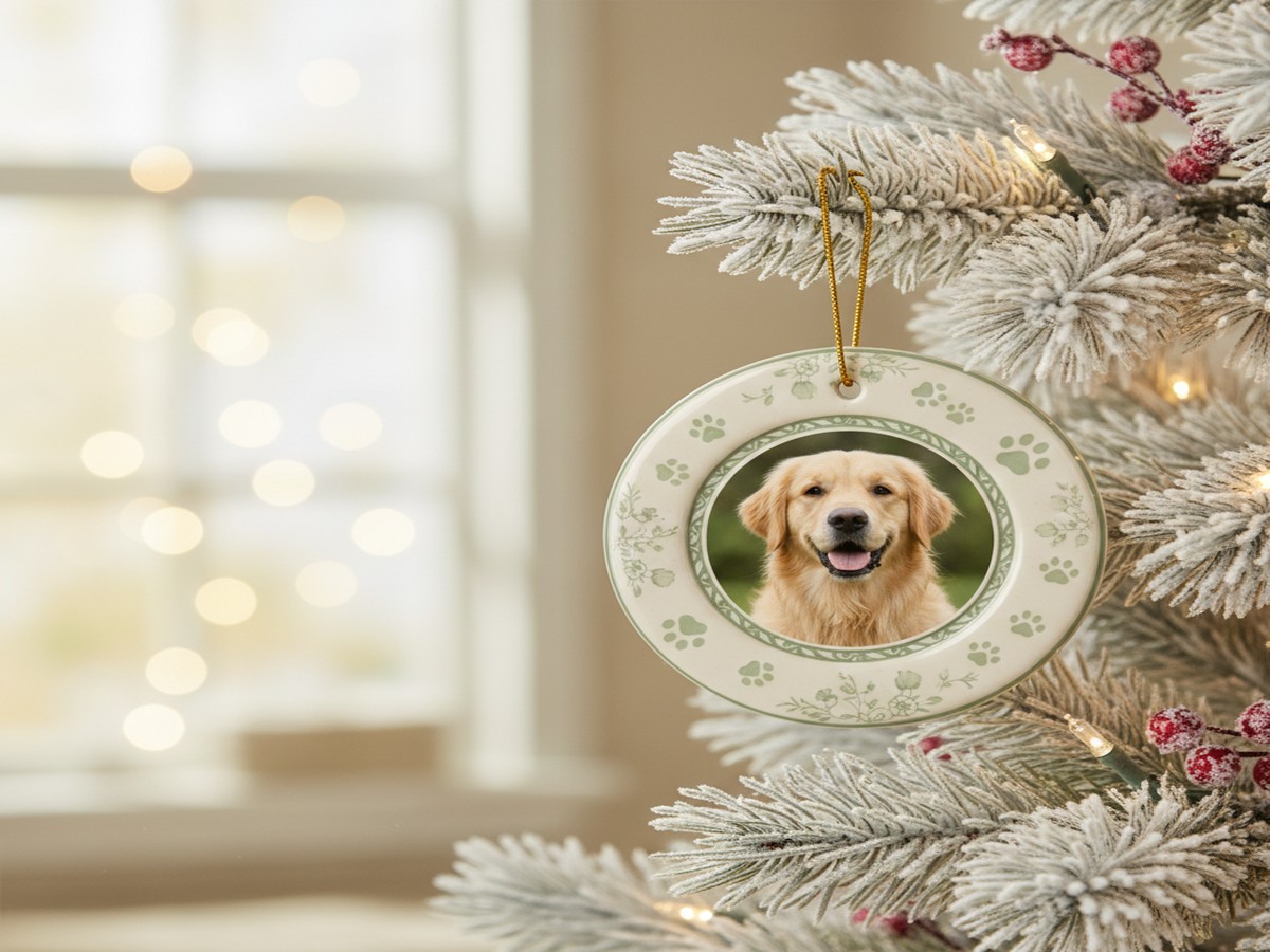 Memorial Ornament — personalized pet keepsake preview
