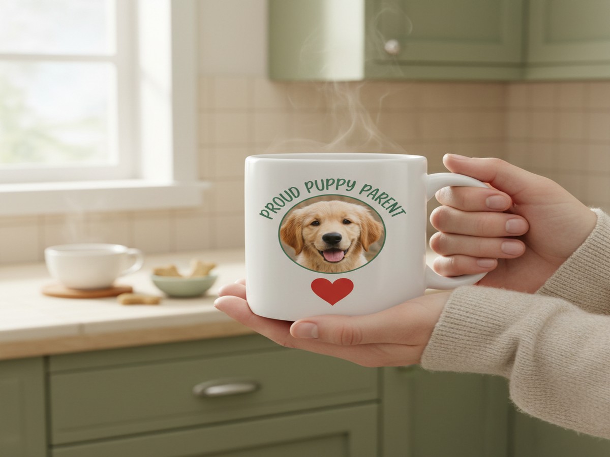 Puppy Parent Mug — personalized pet keepsake preview